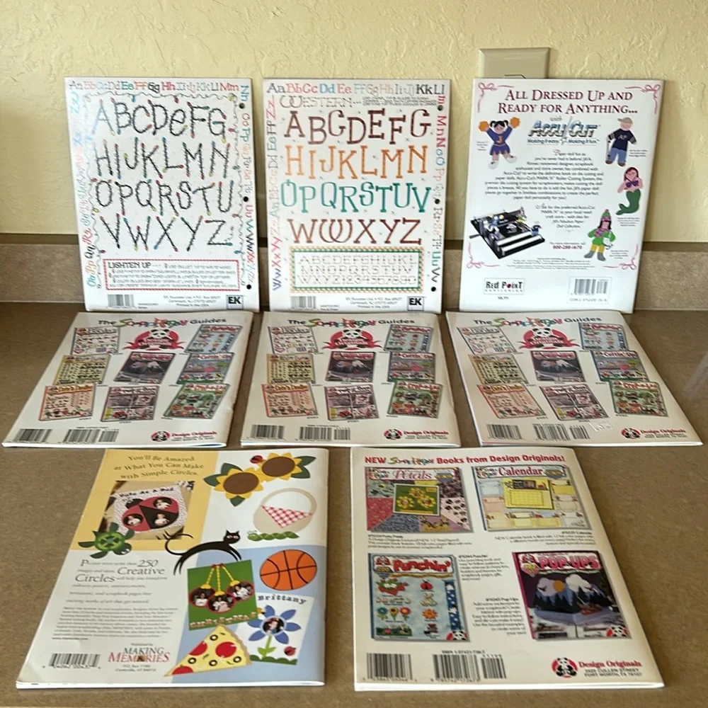8 Scrapbooking & Creative Lettering Books - Picture 2 of 10